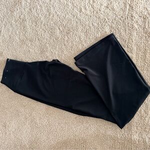 Black Abercrombie YPB SculptLux Curve Love Flare Leggings